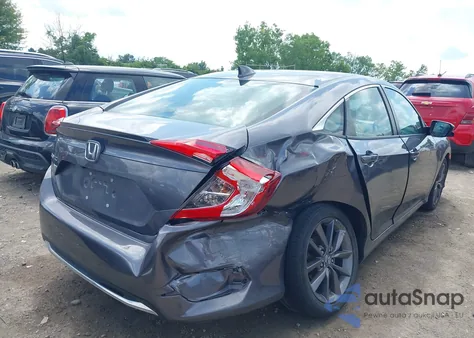 2021 Honda Civic Ex из США, поврежденный, VIN 19XFC1F34ME010293